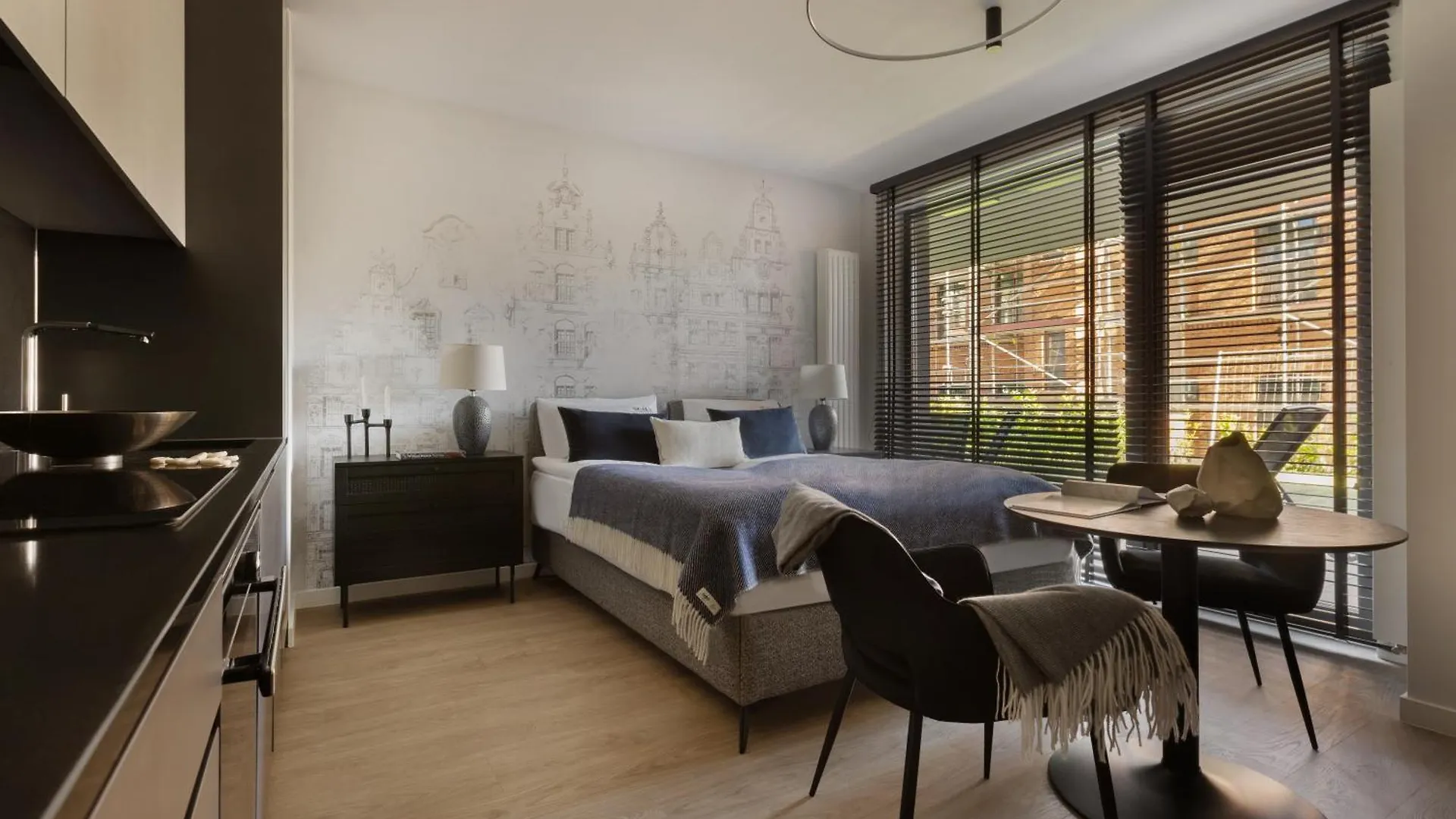 Scala Apartamenty By Moderna Profit- Lakowa 60E Z Parkingiem 그단스크 폴란드